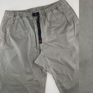 Gramicci XXL | Green Drawstring Cotton Straight Leg Pants Rock Climber Lifestyle